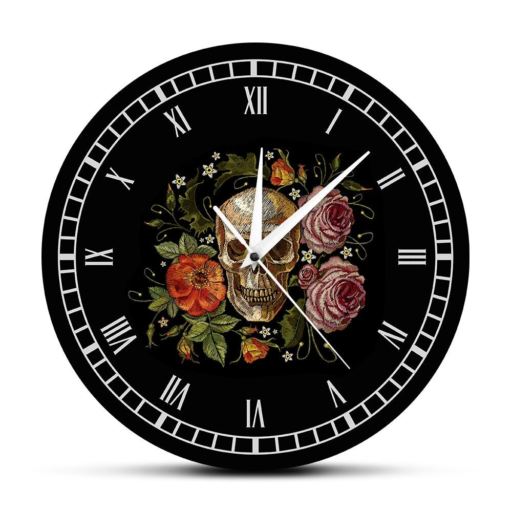 Horloge Tête de Mort 