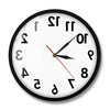 Horloge Inversée design