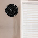 Horloge Murale Marbre Noire