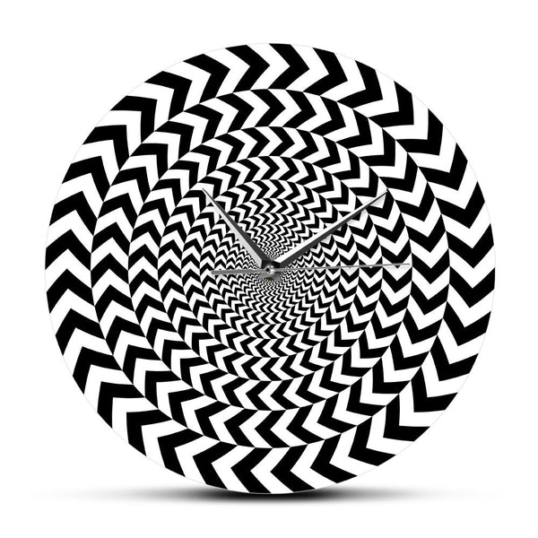 Horloge Murale Design Noir et Blanc