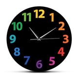 Horloge Murale Design Colorée 