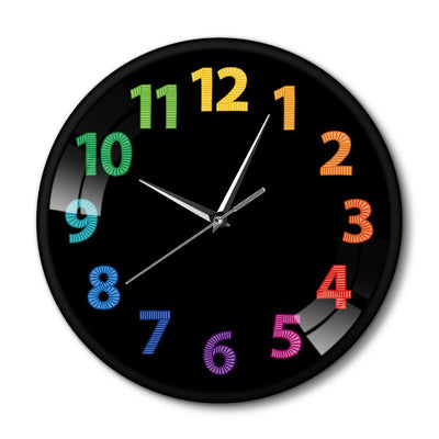 Horloge Design Colorée