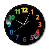 Horloge Design Colorée 