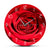 Horloge Design Rose Rouge