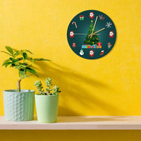 Horloge murale Noël