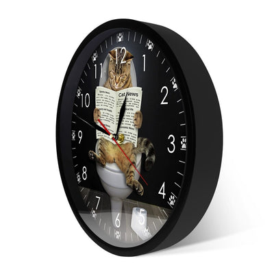 Horloge Murale ronde Design Chat