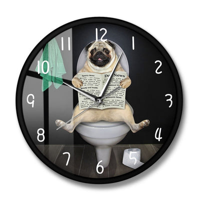 Horloge chien Bouledogue