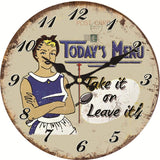 Horloge Cuisine Rétro