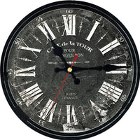 Horloge Noir Vieilli 