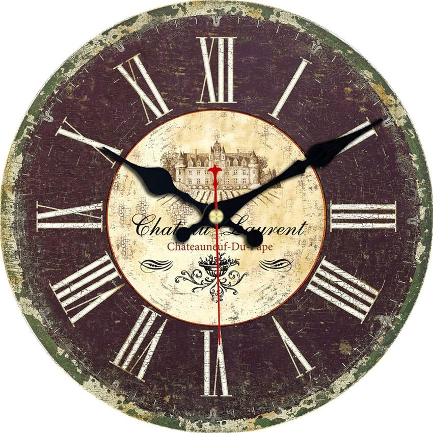 Horloge Vintage Rouille