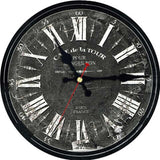 Horloge Vintage Noir
