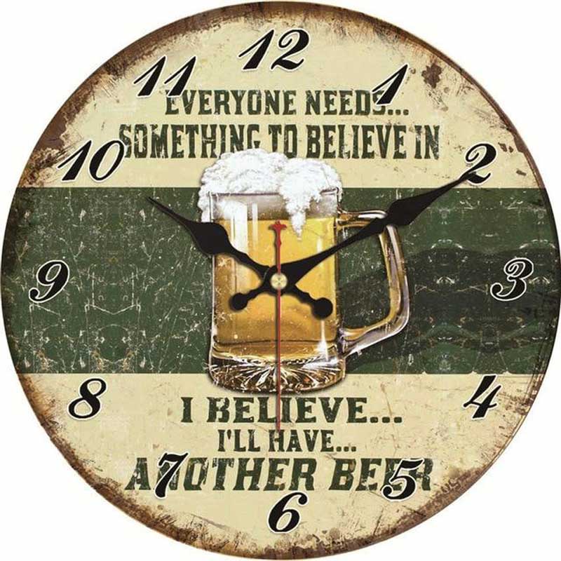 Horloge Bière