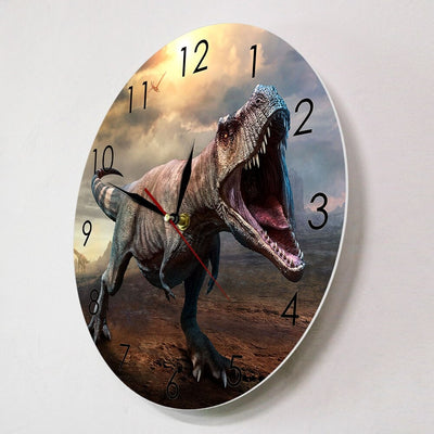 Horloge Murale Originale Dinosaure