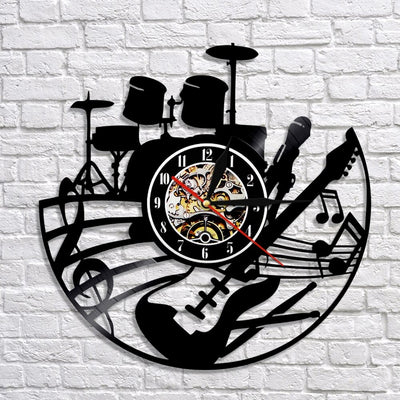 Horloge murale Musique