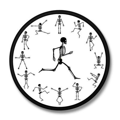 Horloge Design Tête de Mort 30 cm avec cadran
