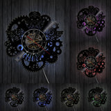 Horloge LED Style Industriel